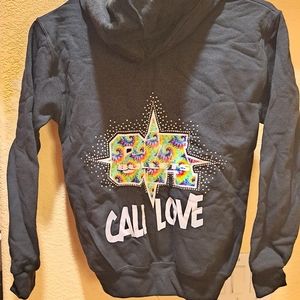 Cheer Athletic NEW Zipper Hoodie CA Bullets Cali Love